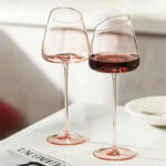 2pcs Flamingo wine glass